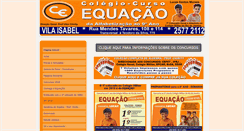 Desktop Screenshot of colegioequacao.org